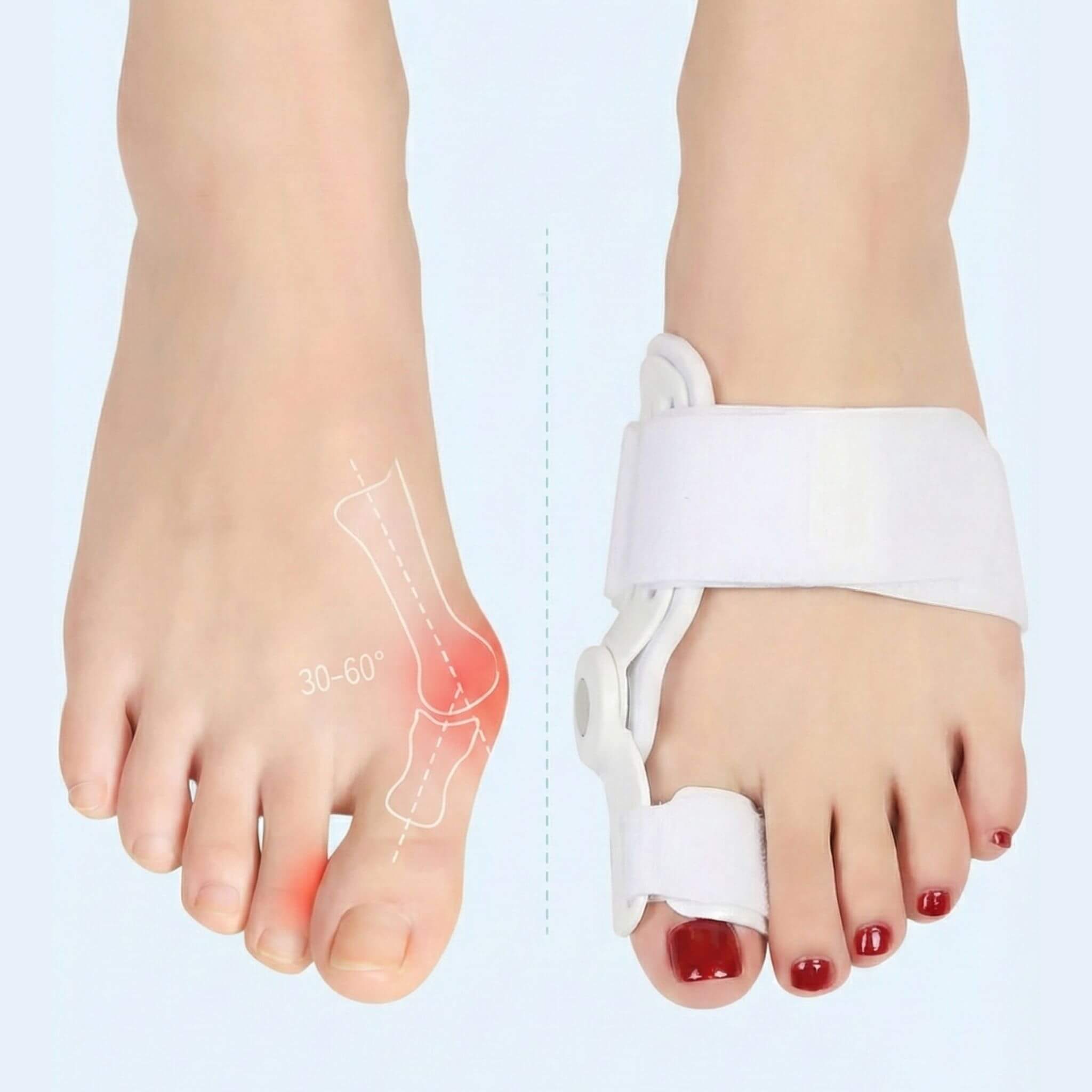 مصحح إبهام القدم الطبي - وداعاً للألم