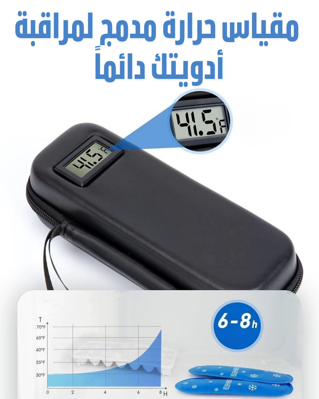 حافظة الأنسولين المبردة