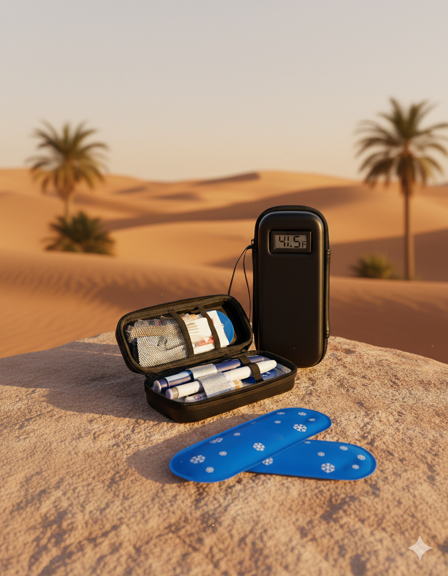 حافظة الأنسولين المبردة