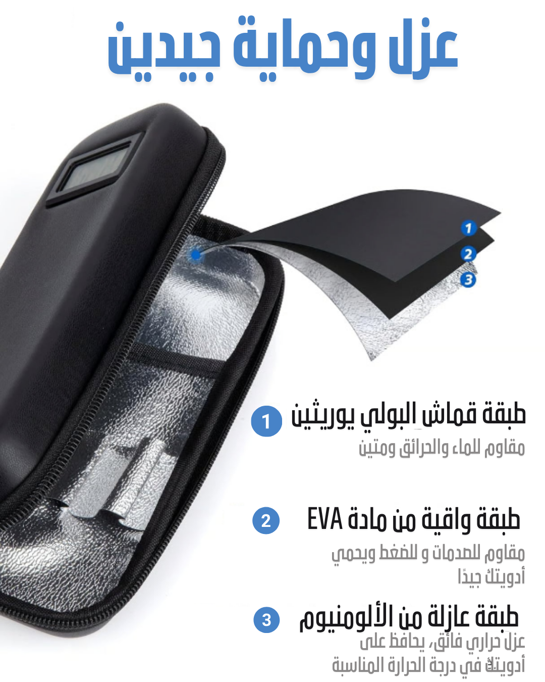 حافظة الأنسولين المبردة